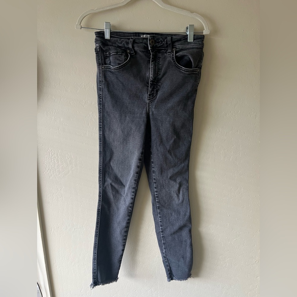Free People Gray Skinny Jeans size‎ 30 - Picture 2 of 5